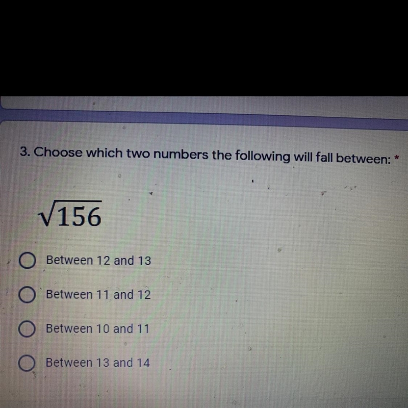 Choose which two numbers the following will fall between: * V156 PLEASE HELP ME FASTTTTT-example-1