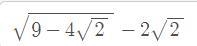 How do I solve pic rel? Online calculators keep saying the result is -1 but they don-example-1