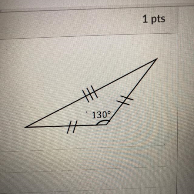 Classify the triangle by both its sides and its angles using the choices provided-example-1