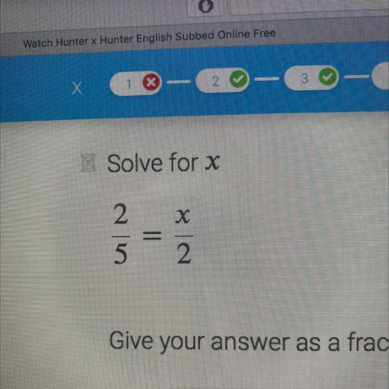 Solve for x 2 х al 2-example-1