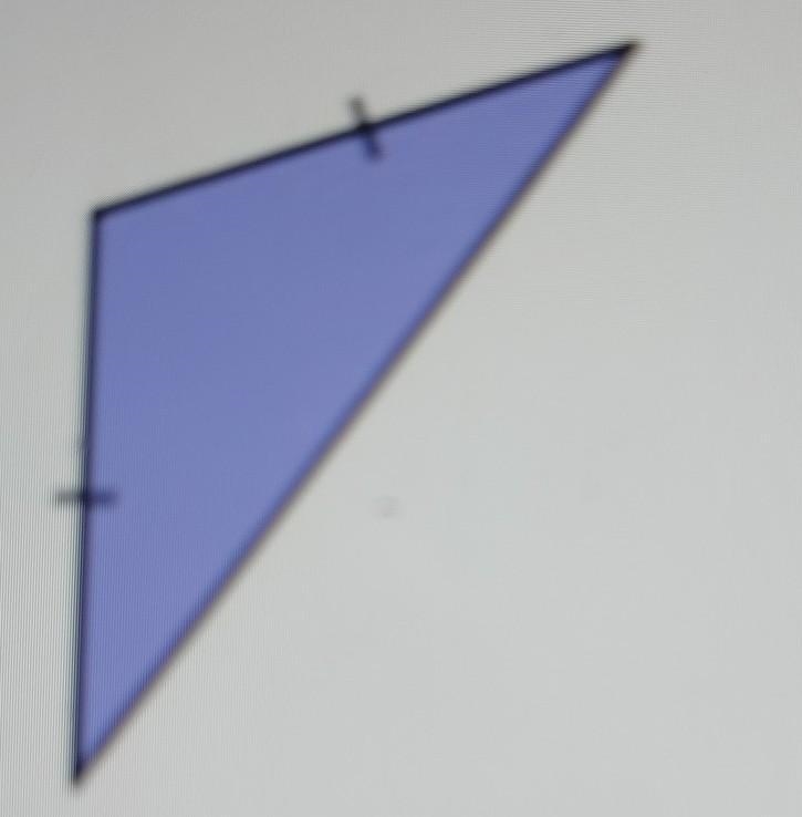 12. Classify the triangle by side length and angle measurement. (1 point) A. equilateral-example-1