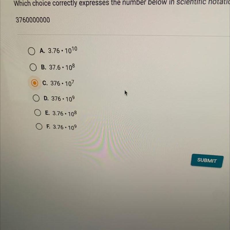 Is my answer choice correct ?-example-1