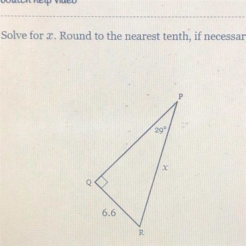 Solve for x. round to the nearest tenth if necessary-example-1