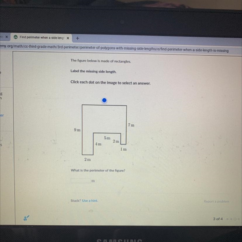 What is the perimeter of the figure-example-1