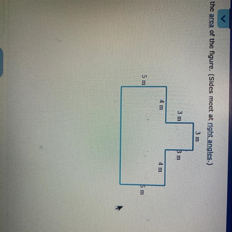 Find the area of the figure-example-1