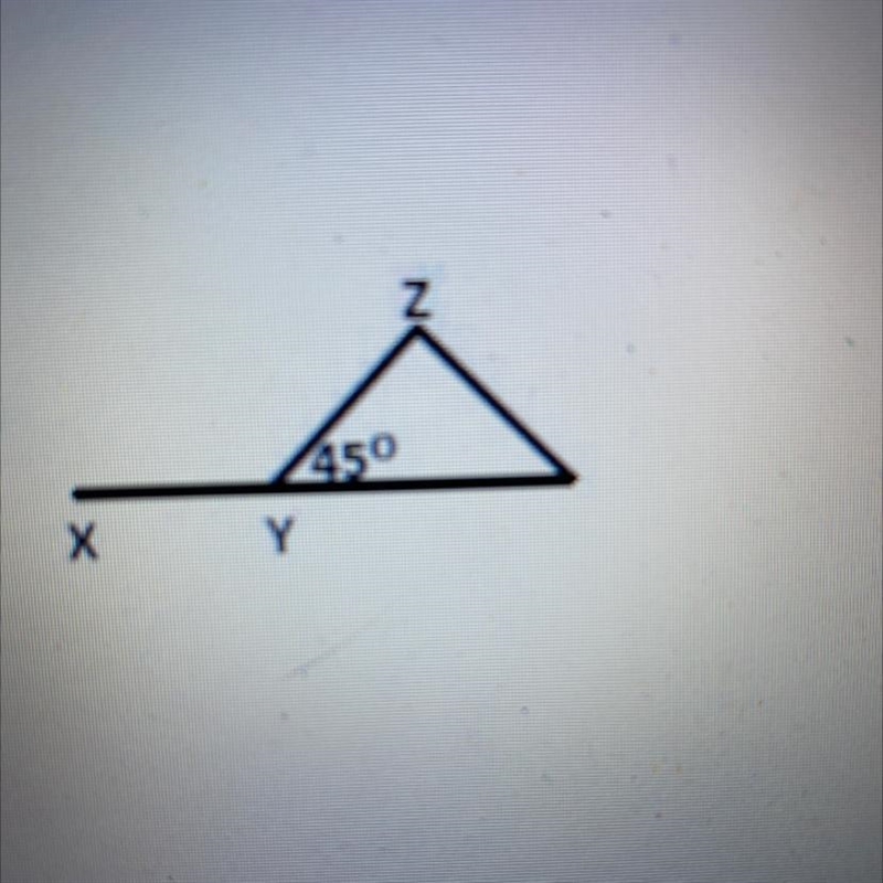 What is the measure of A) 45 degrees B) 145 degrees C) 135 degrees D) 55 degrees-example-1