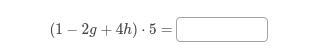 Problem Apply the distributive property to create an equivalent expression.-example-1