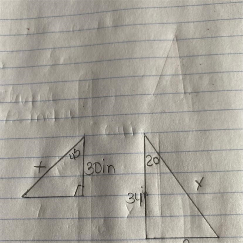 Can you help me to solve this Using special right triangles and for the other using-example-1