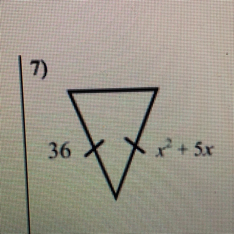 Can someone help me solve for x & explain how they got it please?? i have a test-example-1