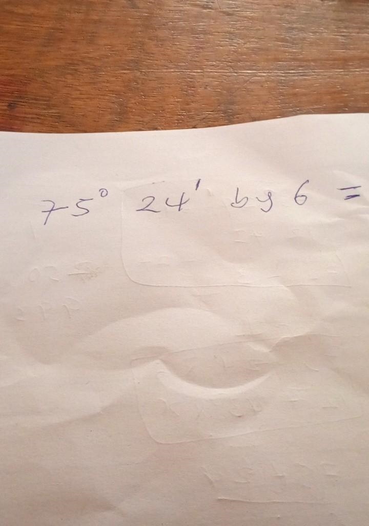 75 24 by 6 = 75 is in power of zero while 24 is in power of 1 a) 12 43 b) 13 82 C-example-1