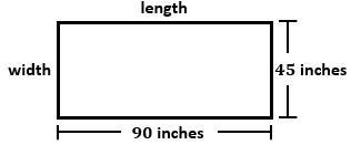 A decorator creates a scale drawing of a dining room table. The length of the scale-example-1