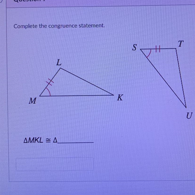 Complete the congruence statement-example-1