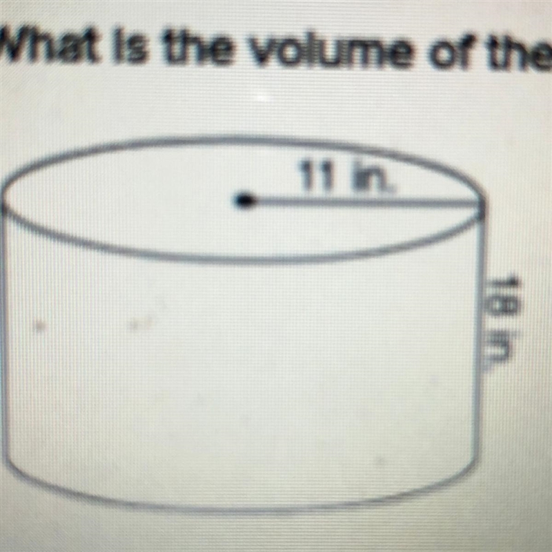 What is the volume of the cylinder shown? (Use 3.14 for it.) 6.838.92 in.^3 1.413.56 in-example-1