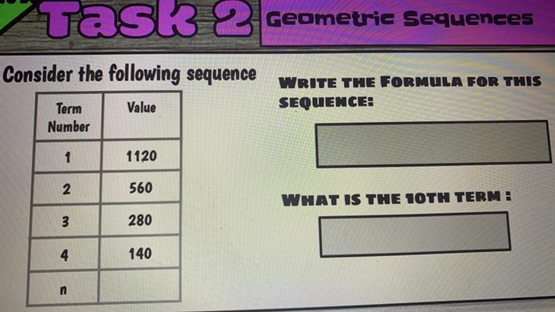 Geometric sequences HELP ASAP!-example-1