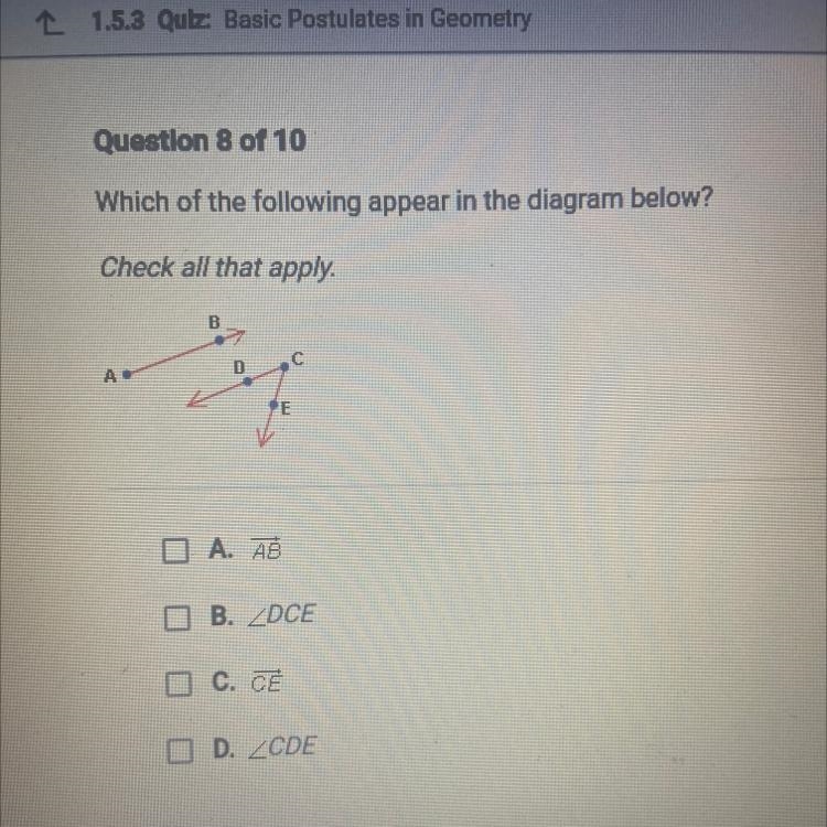 Which of the following appear in the diagram below?-example-1