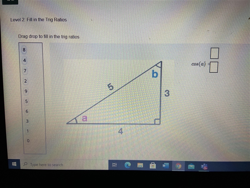 This one says (cos) , help it’s timed ! Take me through the process !-example-1