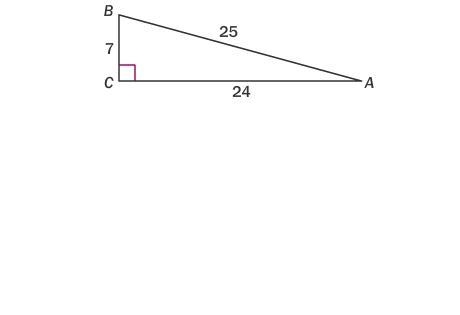 Use ABC to find the value of cos A-example-1