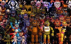 . WHERE ALL MY FNAF FANS AT WHO IS YOUR FAVORITE OUT OF THEM ALL PICK ATLEAST 3-example-1