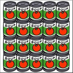 A soup can is the shape of a cylinder. The base is a circle that has a circumference-example-1