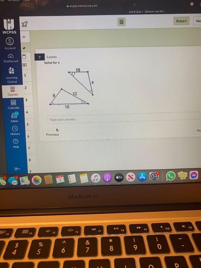 I have 3 pictures please check them out Point C(6, 10) is dilated and end up at the-example-1