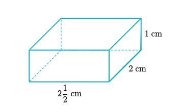 How many cubes with side lengths of 1/2 cm does it take to fill the prism? _______cubes-example-1