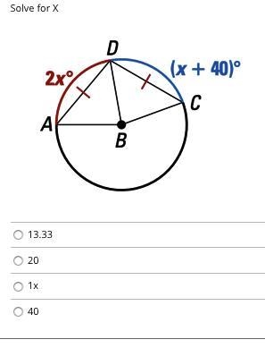 Sove for X choose one. Pls-example-1