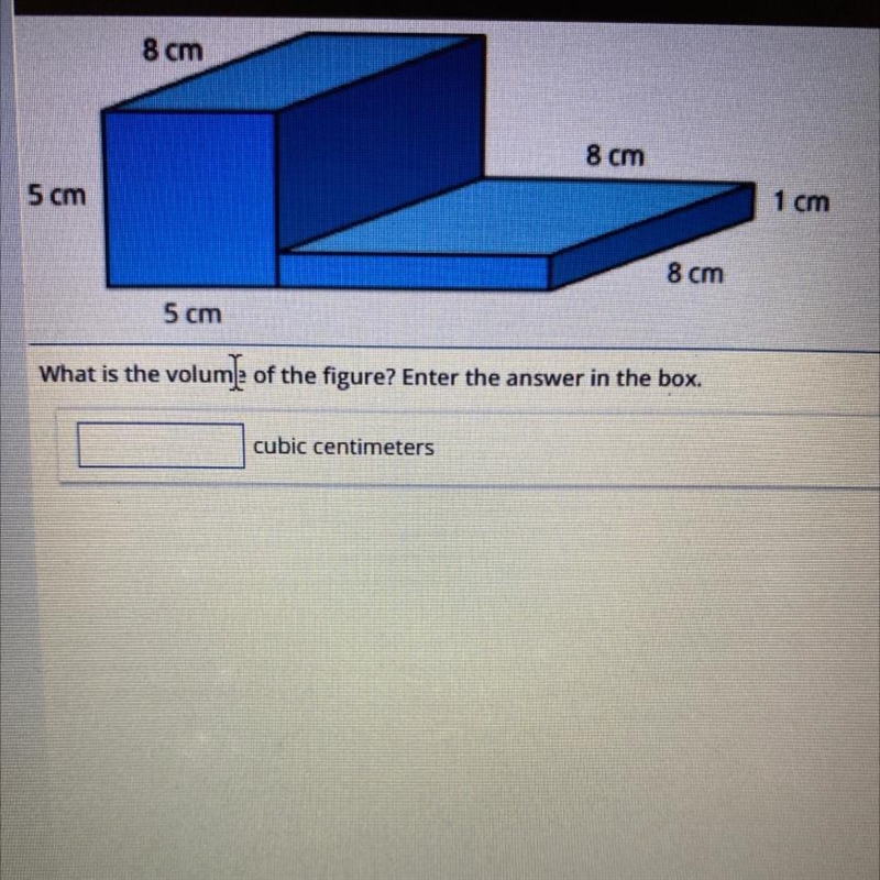 What is the volume of the figure? HELP-example-1