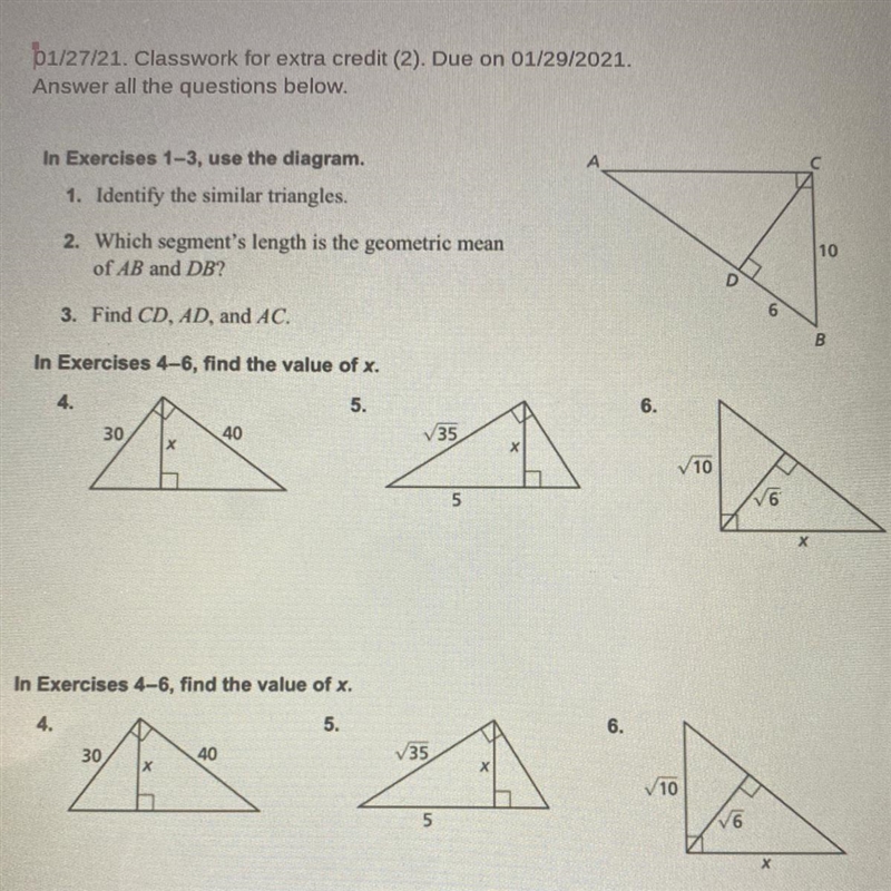 Need help with a few geometry questions !?!?-example-1