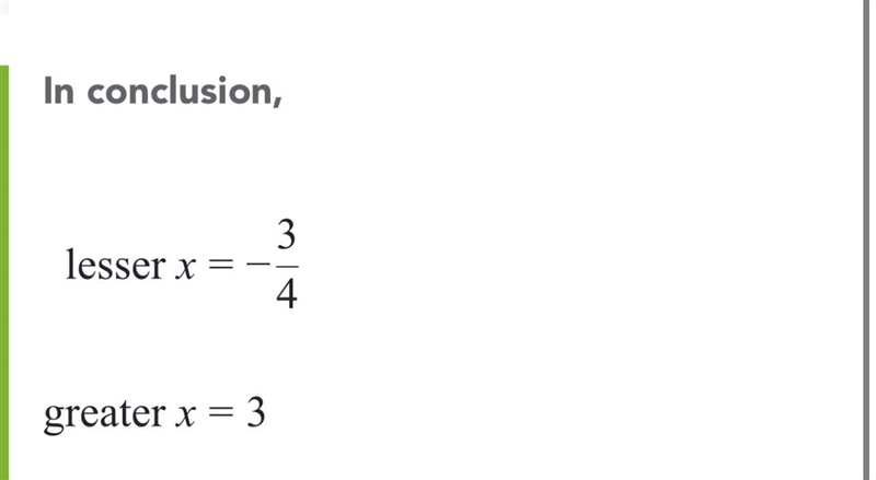 Find the zeros of the function. Enter the solutions from least to greatest . h(x) = (- 4x-example-1