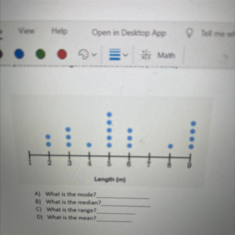 Can someone help me please I need the mode, median, range and the mean.?-example-1