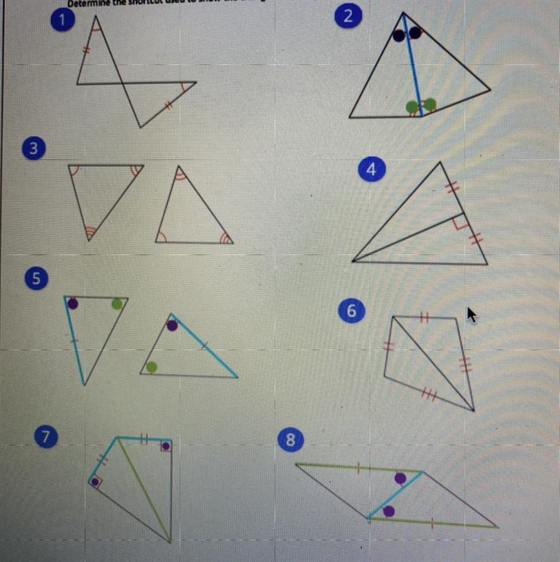 HL ASA SSS AAS SAD Not congruent-example-1