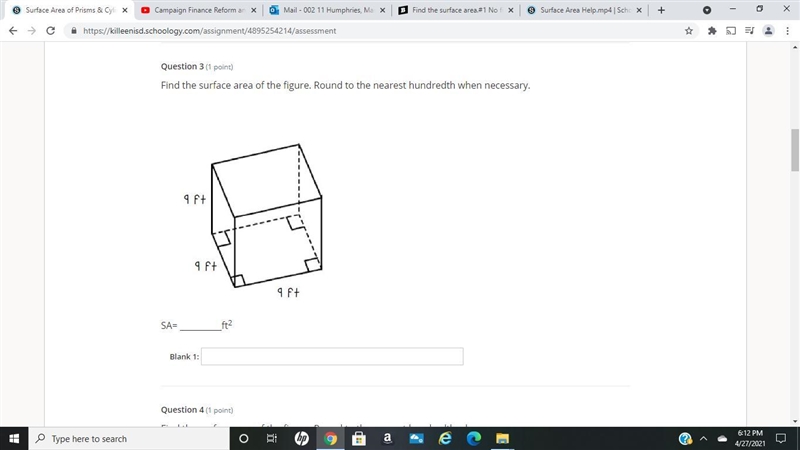 Find the surface area .NO FILES #2-example-1