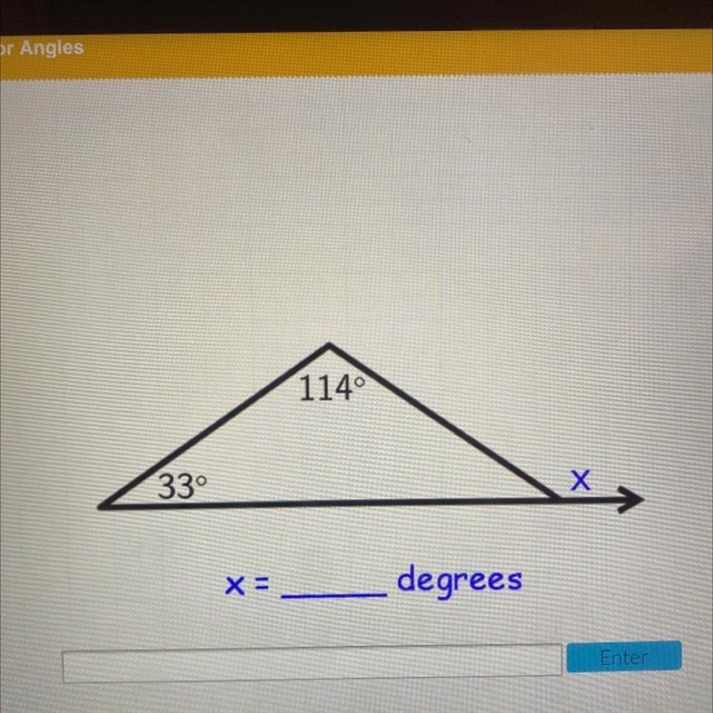 114° 33° Х X degrees-example-1