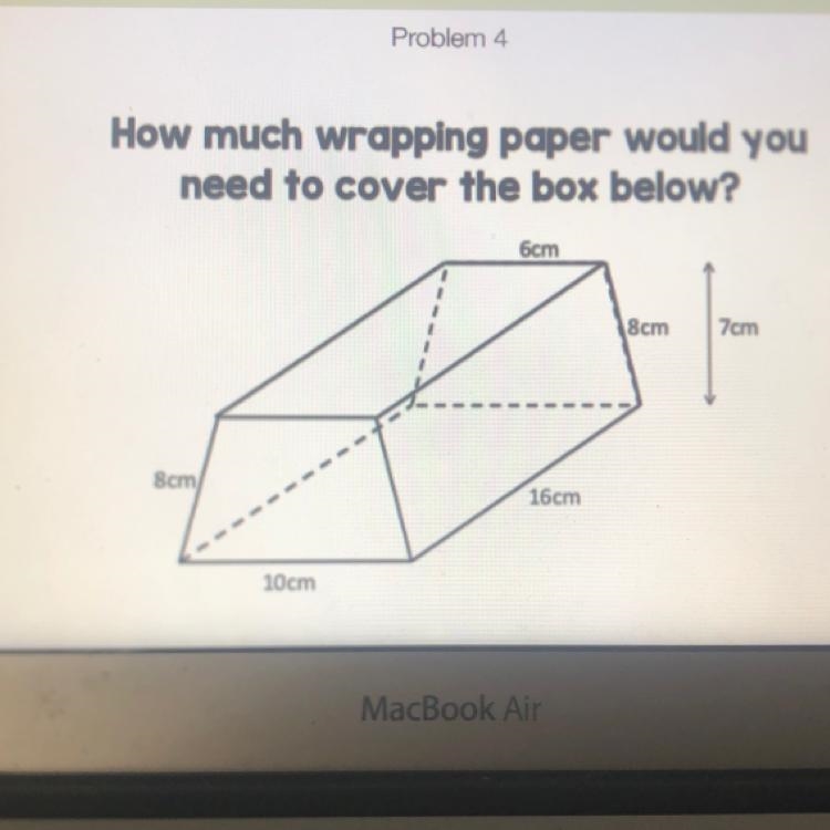 Surface area and volume word problem above show work pls-example-1