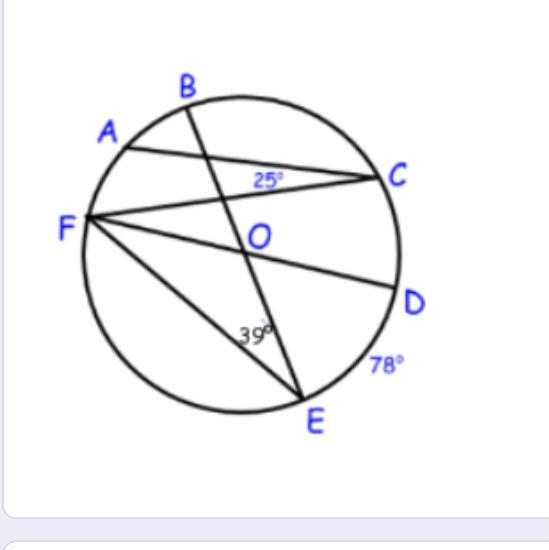 What kind of angle is What is the measure of What kind of angle is ‹FEB? What is measure-example-1