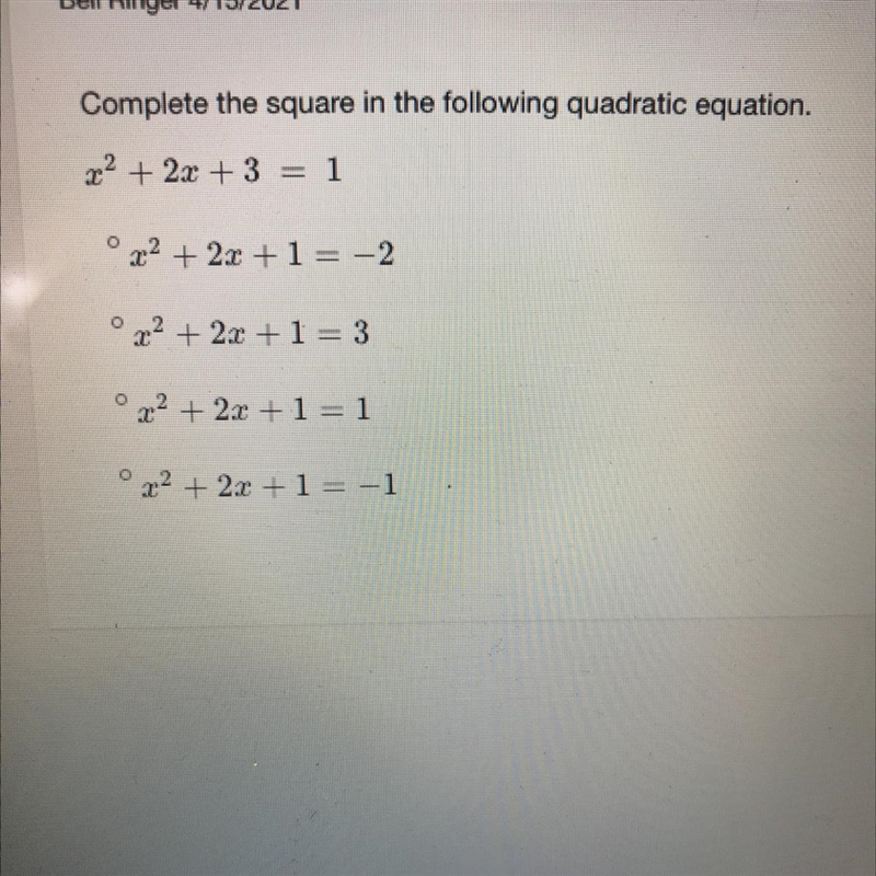 Complete the square in the following quadratic equation-example-1