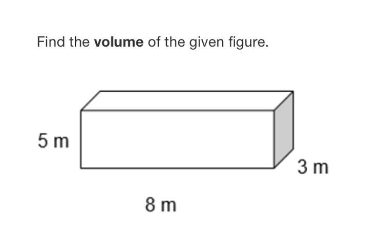 PLS HELP ASAP! FIND THE VOLUME OF THE GIVEN FIGURE. Thank you-example-1