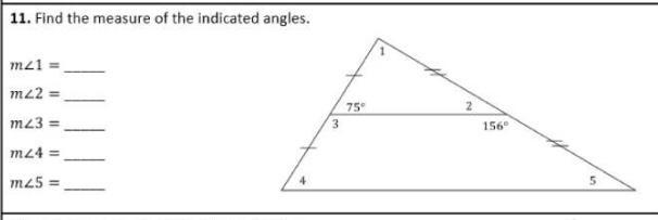 Find the measure of the indicated angles-example-1