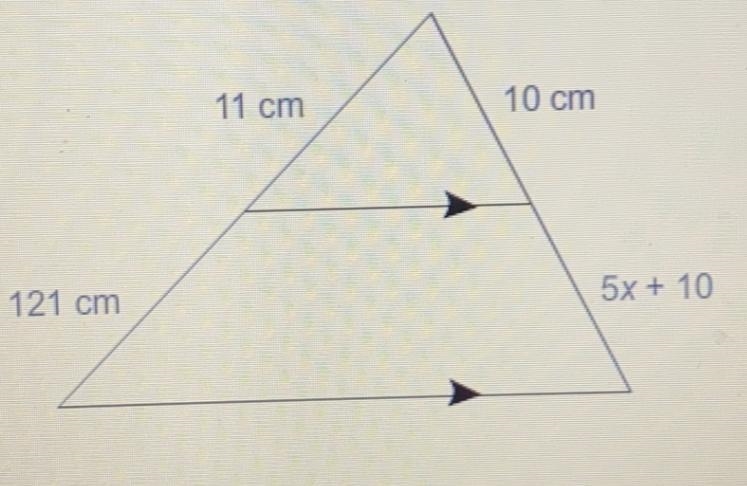 What is the value of X? Please help! I suck at math but need to pass-example-1