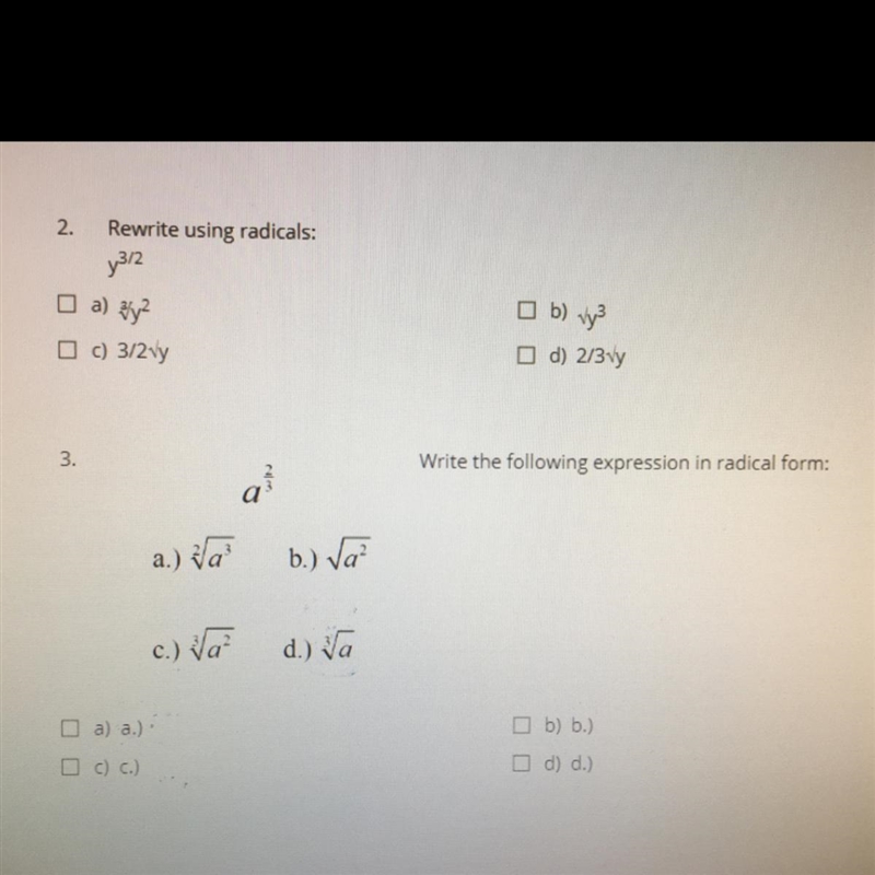 Help with both? PLEASE lol this is a review and we’ve been in class for 40 mins I-example-1