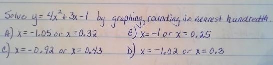 Question 4 A B C D PLEASE HELP!!!-example-1