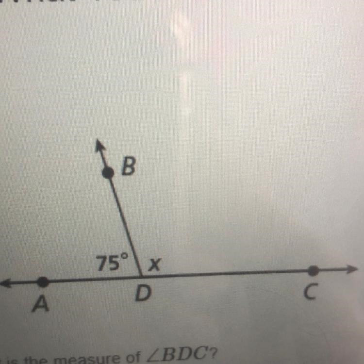 (ASAP) What is the measure of angle BDC-example-1