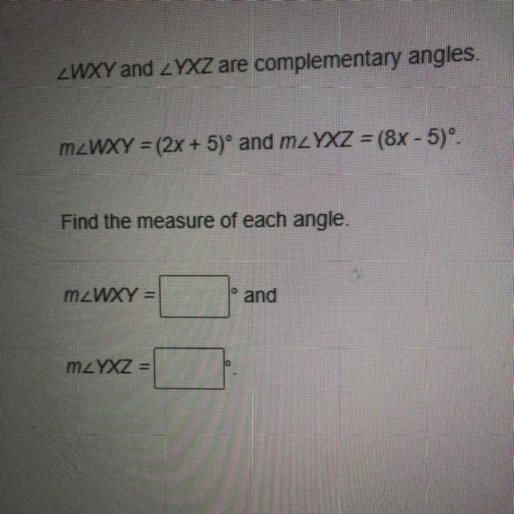 M Find the measure of each angle.-example-1