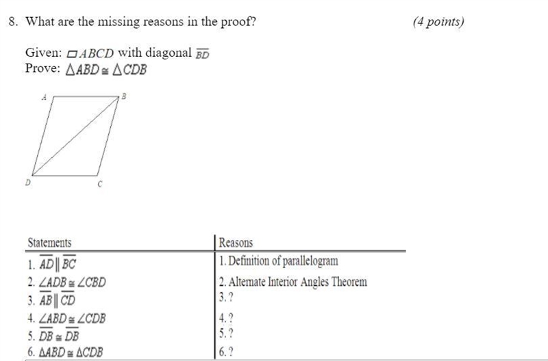 I really need help! What are the missing reasons in the proof?-example-1