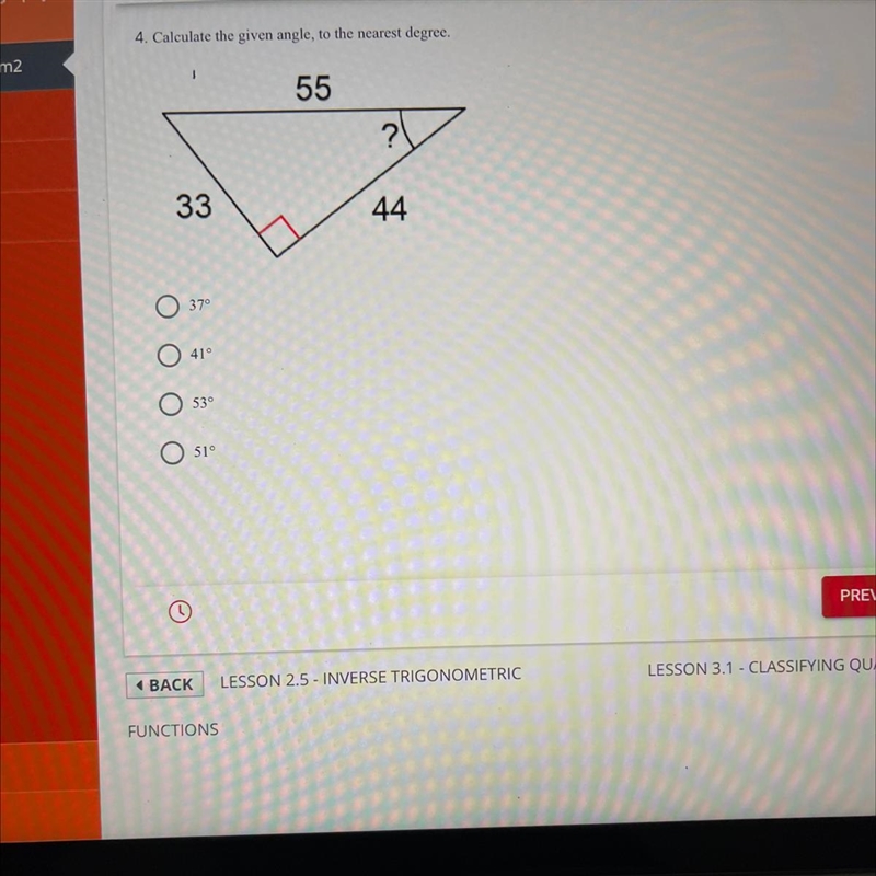 Calculate given angle to the nearest agree-example-1