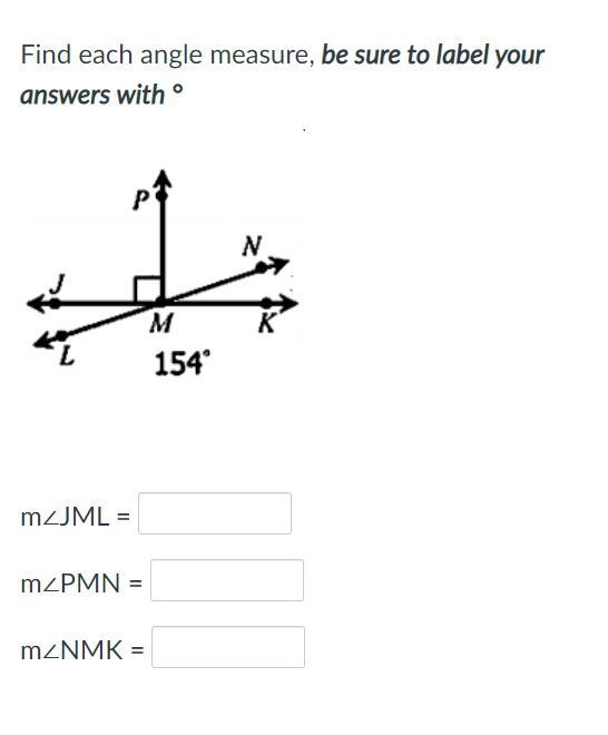 Find each angle measure Make sure to give all 3-example-1