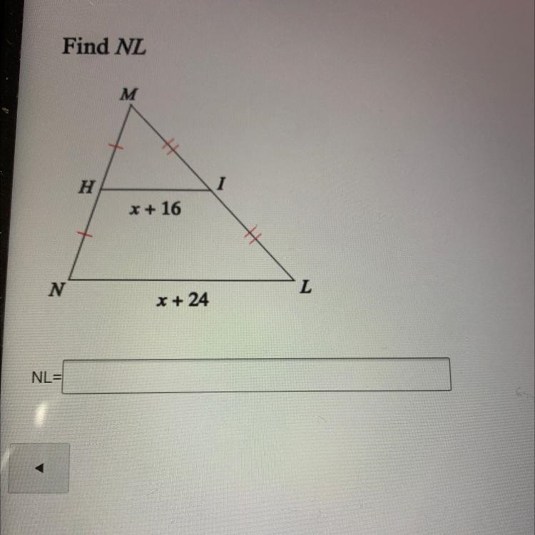 Find NL. Not sure to to solve this.-example-1