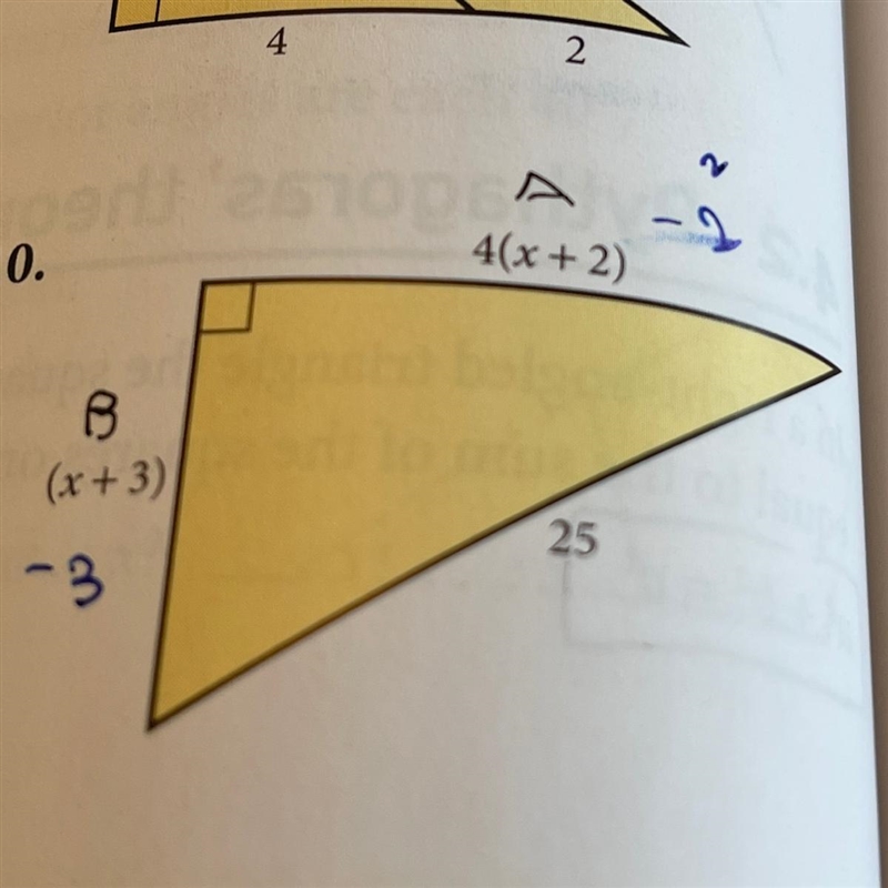 Could someone please solve this using a^2+b^2=c^2-example-1