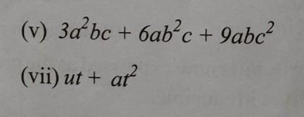 Factorise the following expression :​-example-1