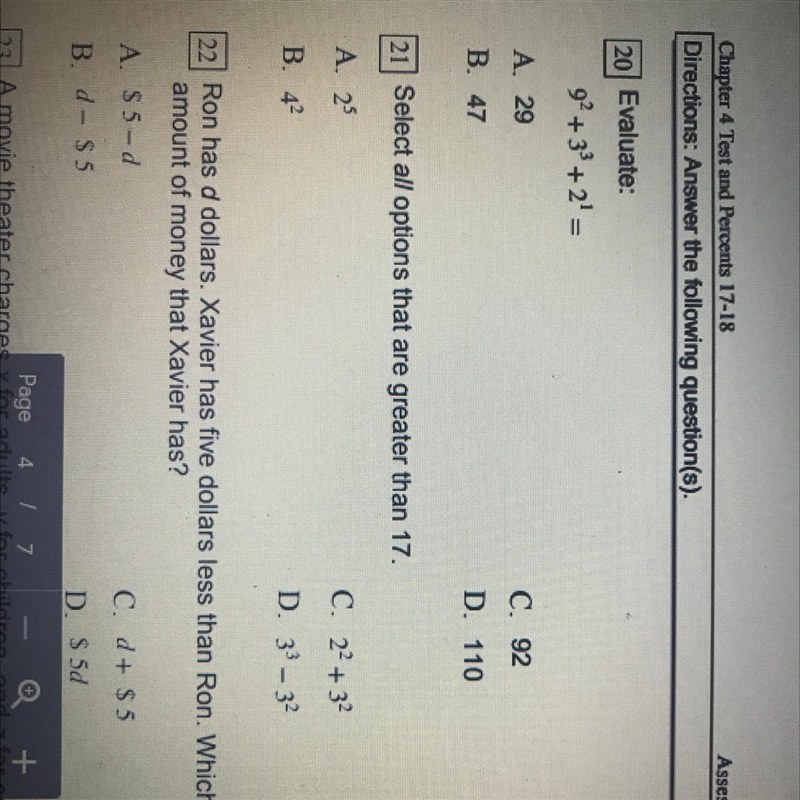 Can you help me on question 21-example-1